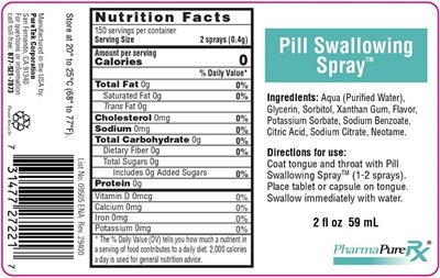 Image Description (Pill Swallowing Spray)